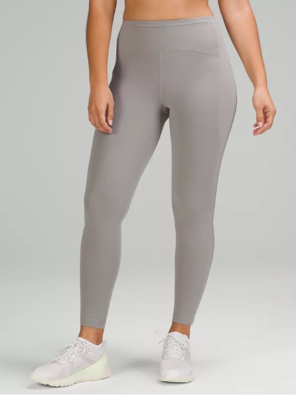 Lululemon Swift Speed High-Rise Tight 28"‎ *Brushed Luxtreme Gull Grey Size 2